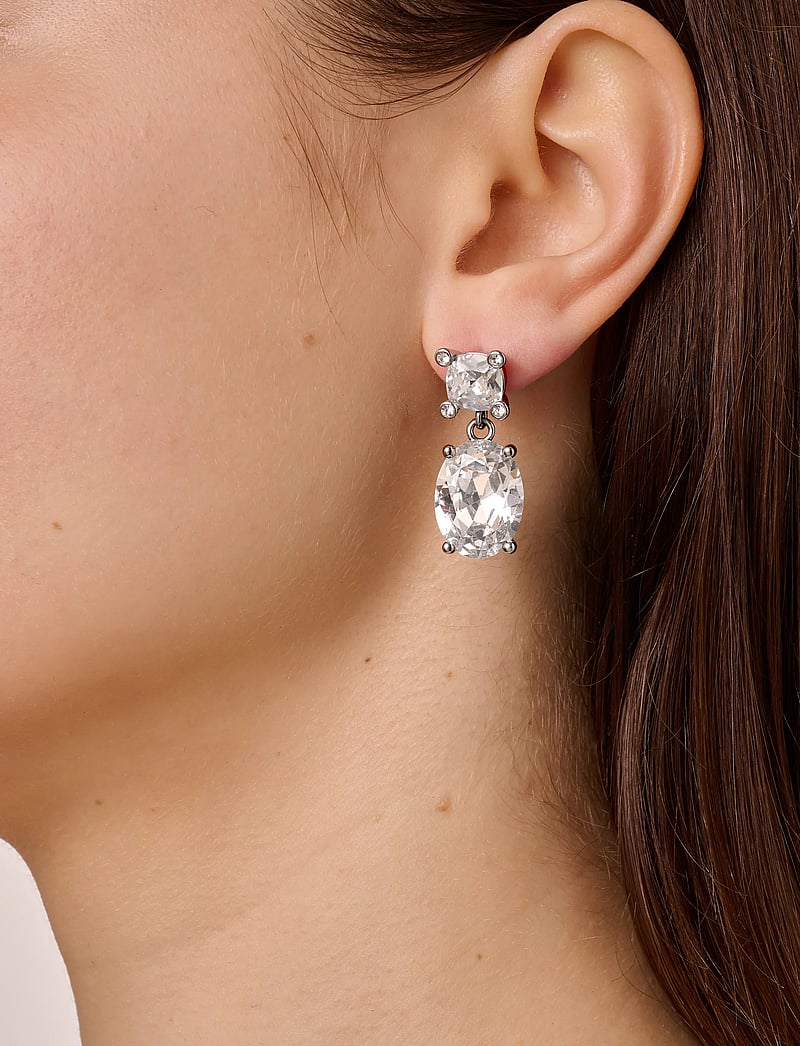 Dyrberg/Kern - ANTONIA SS CRYSTAL - roikkuvat korvakorut - ss crystal - 0