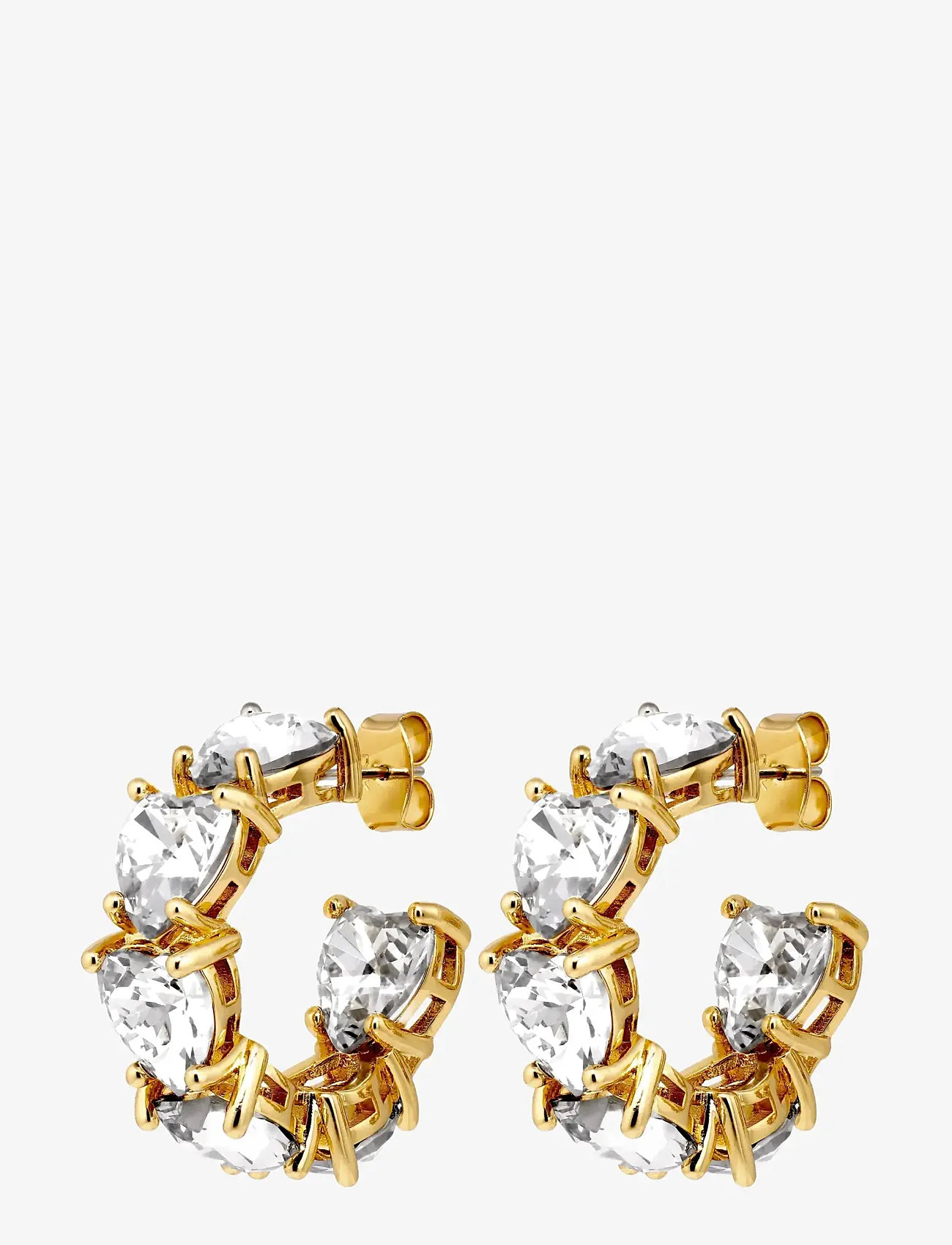 Dyrberg/Kern - HARDY SG CRYSTAL - creoler & hoops - white - 1