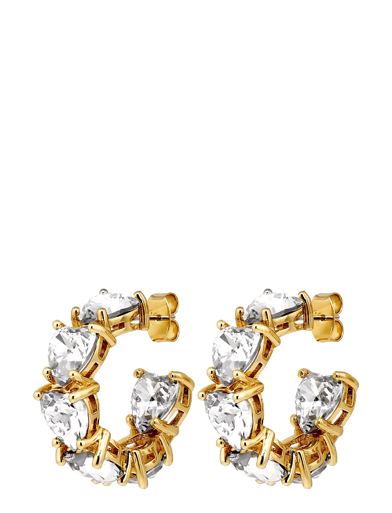 Dyrberg/Kern - HARDY SG CRYSTAL - creoler & hoops - white - 1