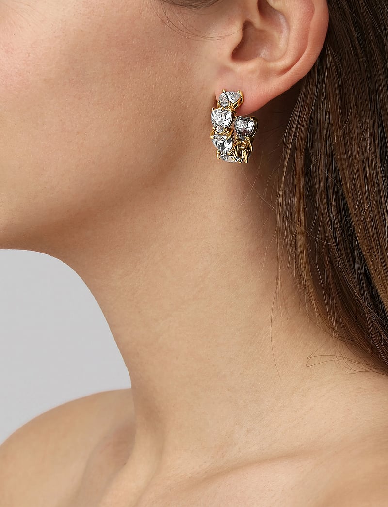 Dyrberg/Kern - HARDY SG CRYSTAL - creoler & hoops - white - 0