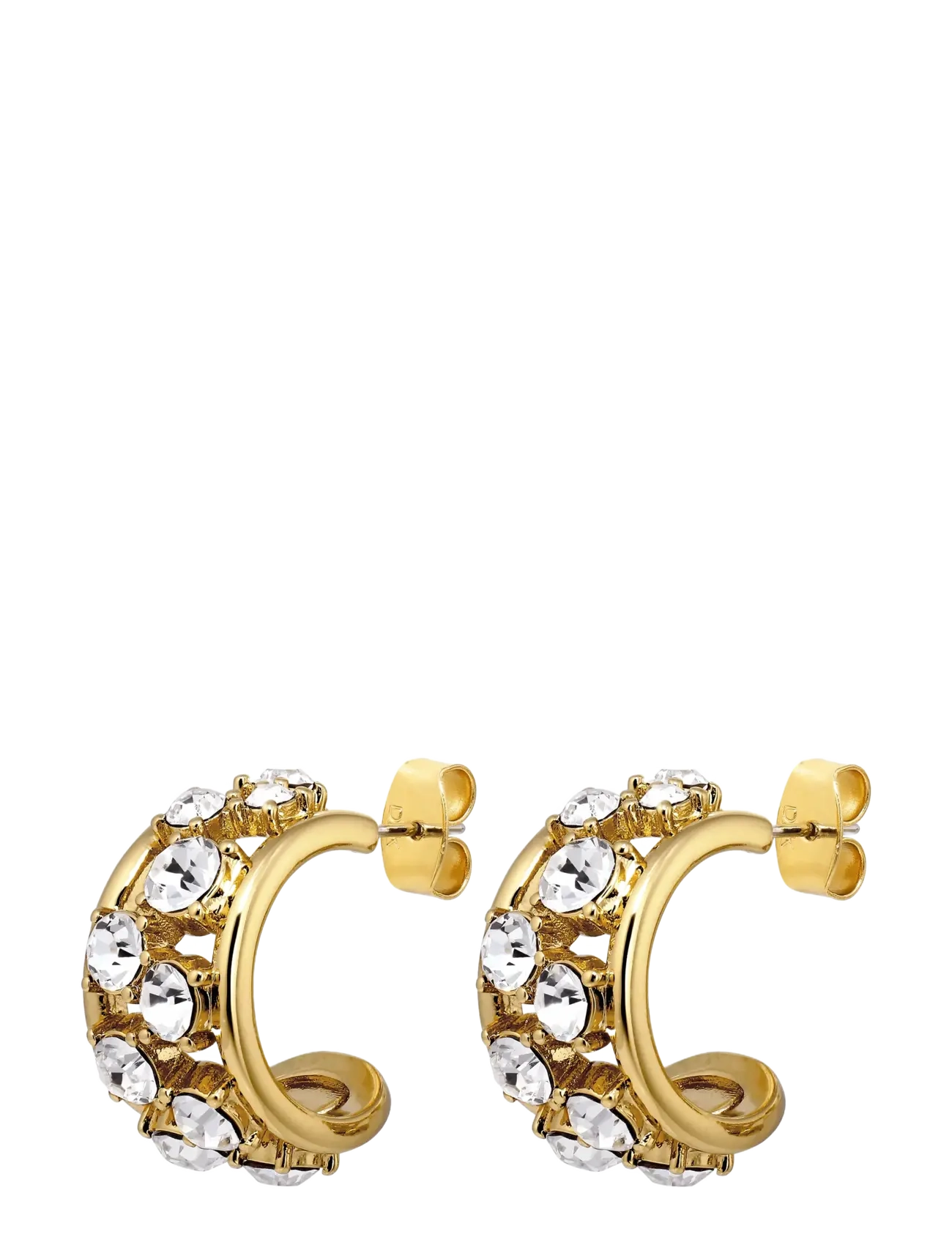 Dyrberg/Kern ASTOR SG CRYSTAL - Ehted - WHITE / gold