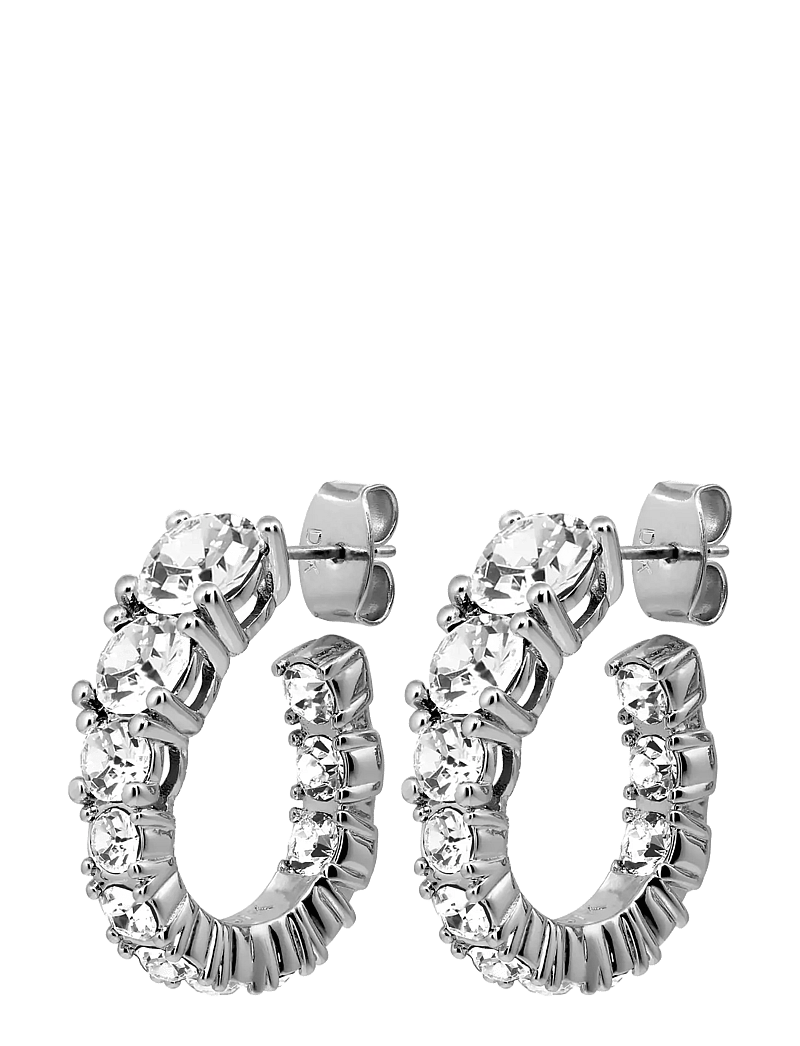 Dyrberg/Kern - KOLOS SS CRYSTAL - hoops kõrvarõngad - white - 1