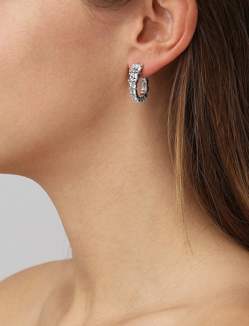 Dyrberg/Kern - KOLOS SS CRYSTAL - hoops kõrvarõngad - white - 0