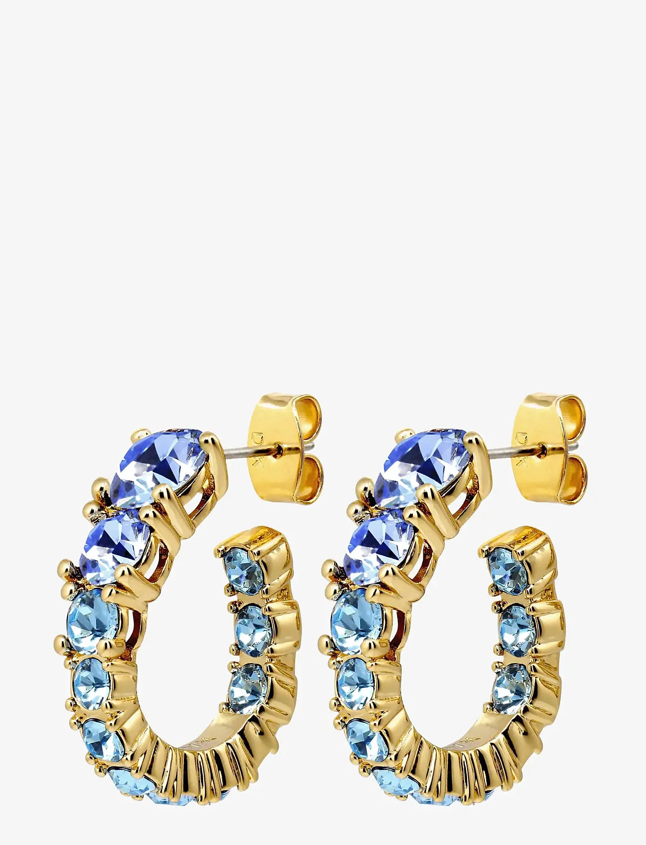 Dyrberg/Kern - KOLOS SG AQUA - hoops kõrvarõngad - blue - 1