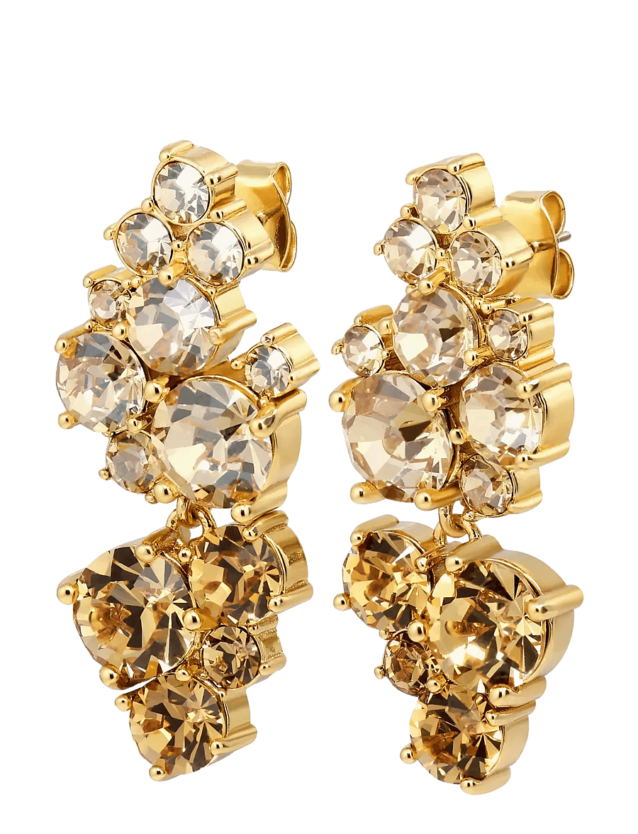 Dyrberg/Kern - MARIGOLD SG GOLDEN - statement øreringe - gold - 1