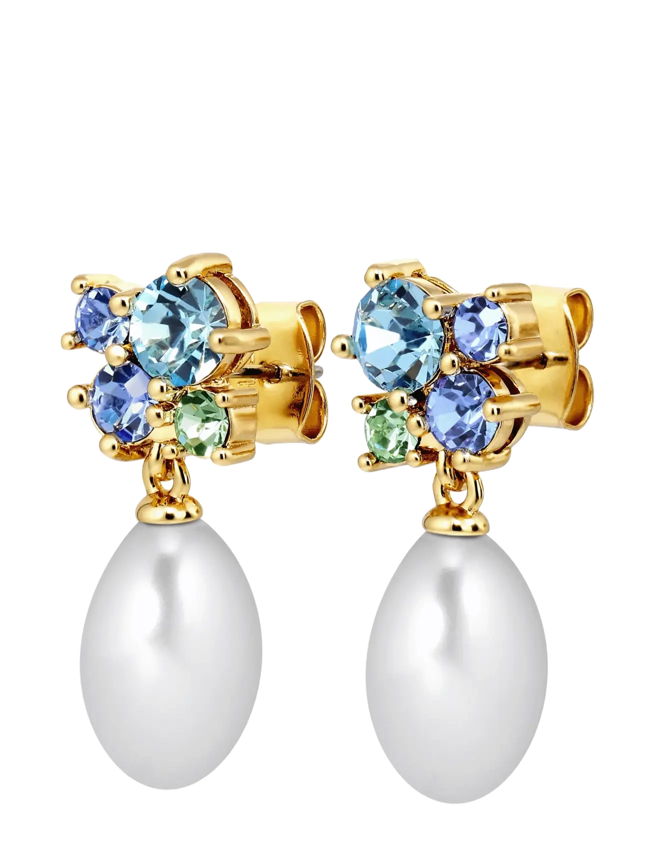 Dyrberg/Kern PETUN SG AQUA / WHITE PEARL - Echtschmuck - BLUE / blue
