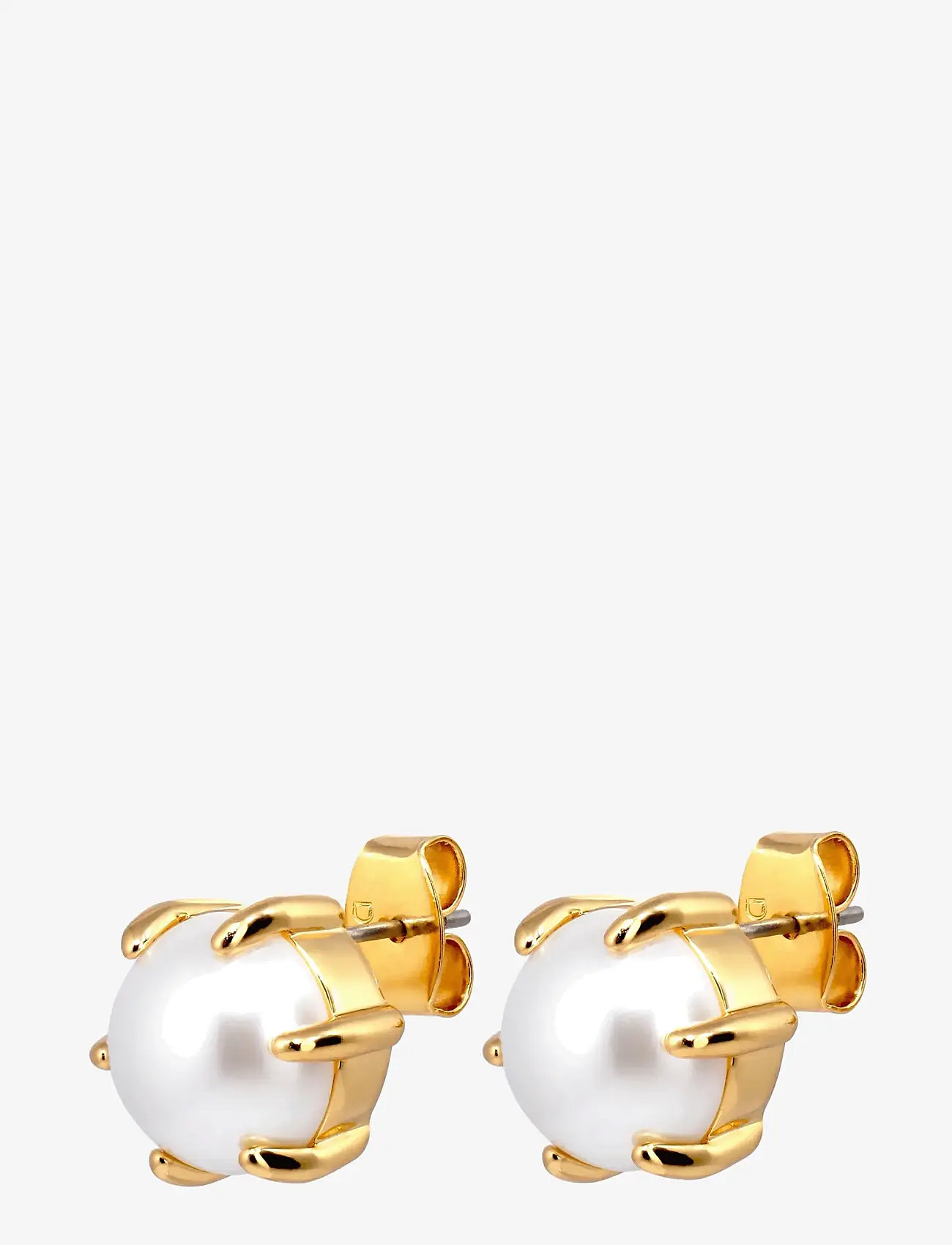 Dyrberg/Kern - CRAZE SG WHITE PEARL - pearl earrings - white - 1