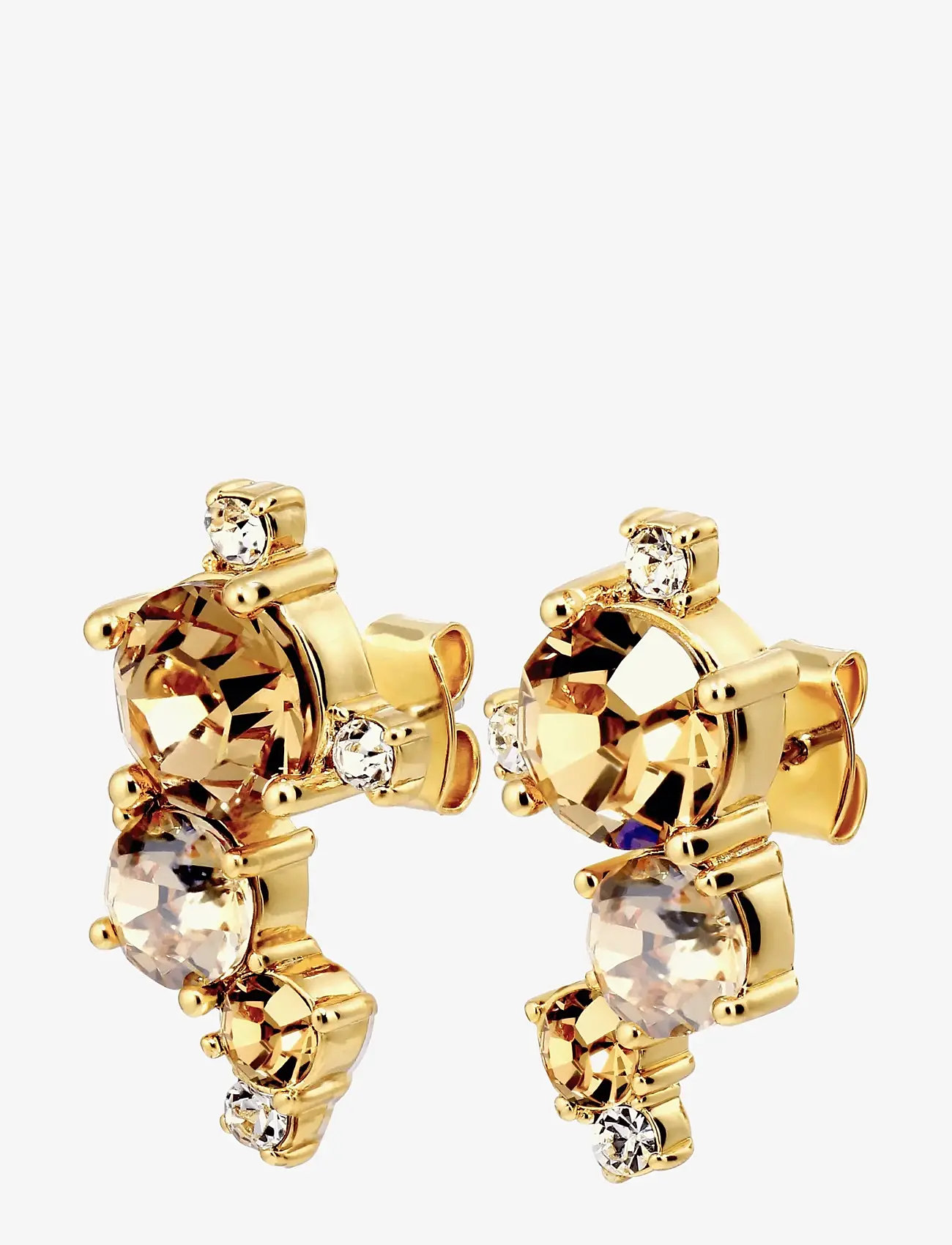 Dyrberg/Kern - CURRA SG GOLDEN - studs örhängen - gold - 1