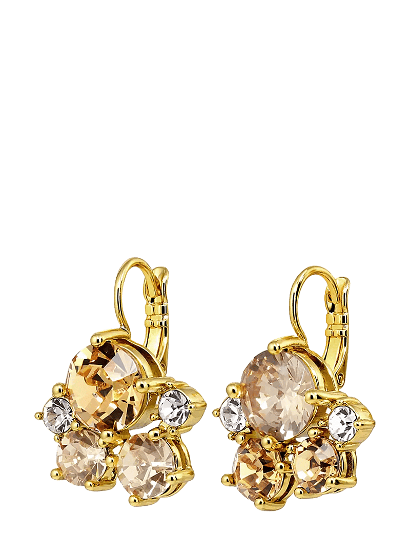Dyrberg/Kern - DISAR SG GOLDEN - hängande örhängen - gold - 1
