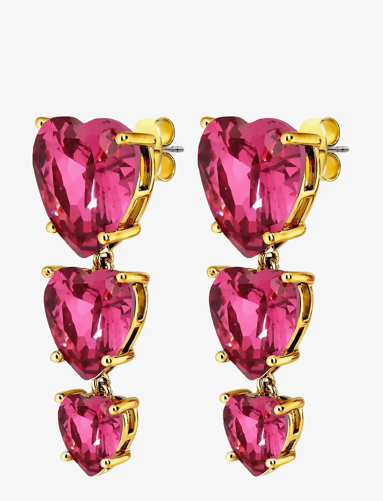 Dyrberg/Kern - SANCTU SG ROSE - rippuvad kõrvarõngad - rose - 1
