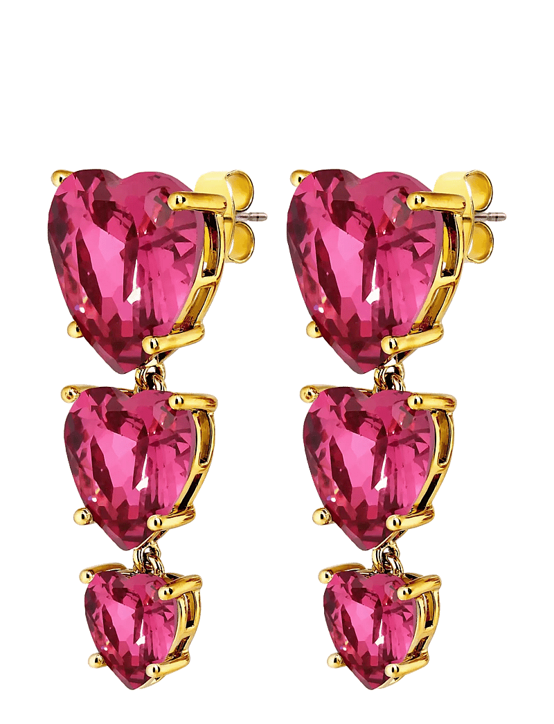 Dyrberg/Kern - SANCTU SG ROSE - rippuvad kõrvarõngad - rose - 1