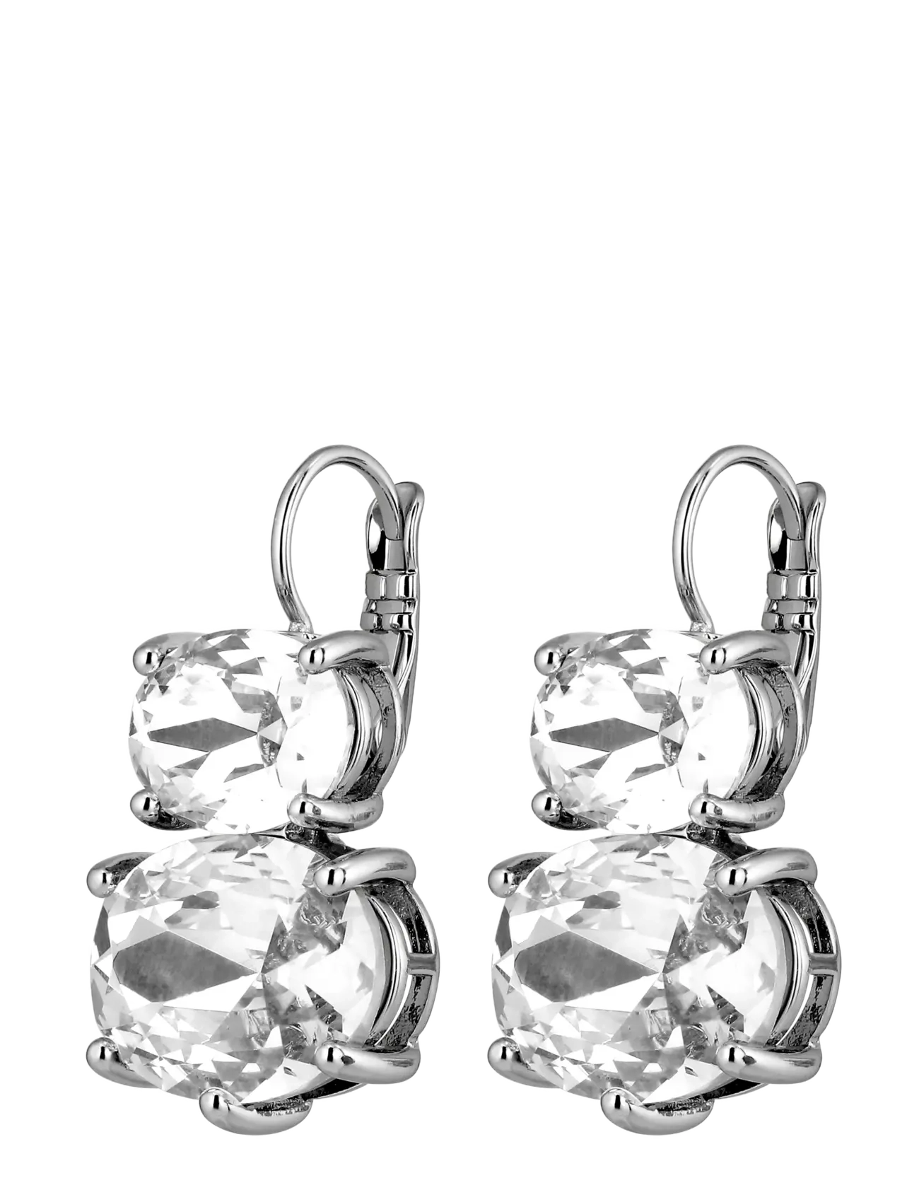Dyrberg/Kern GLOBULE SS CRYSTAL - Øreringe - WHITE / white