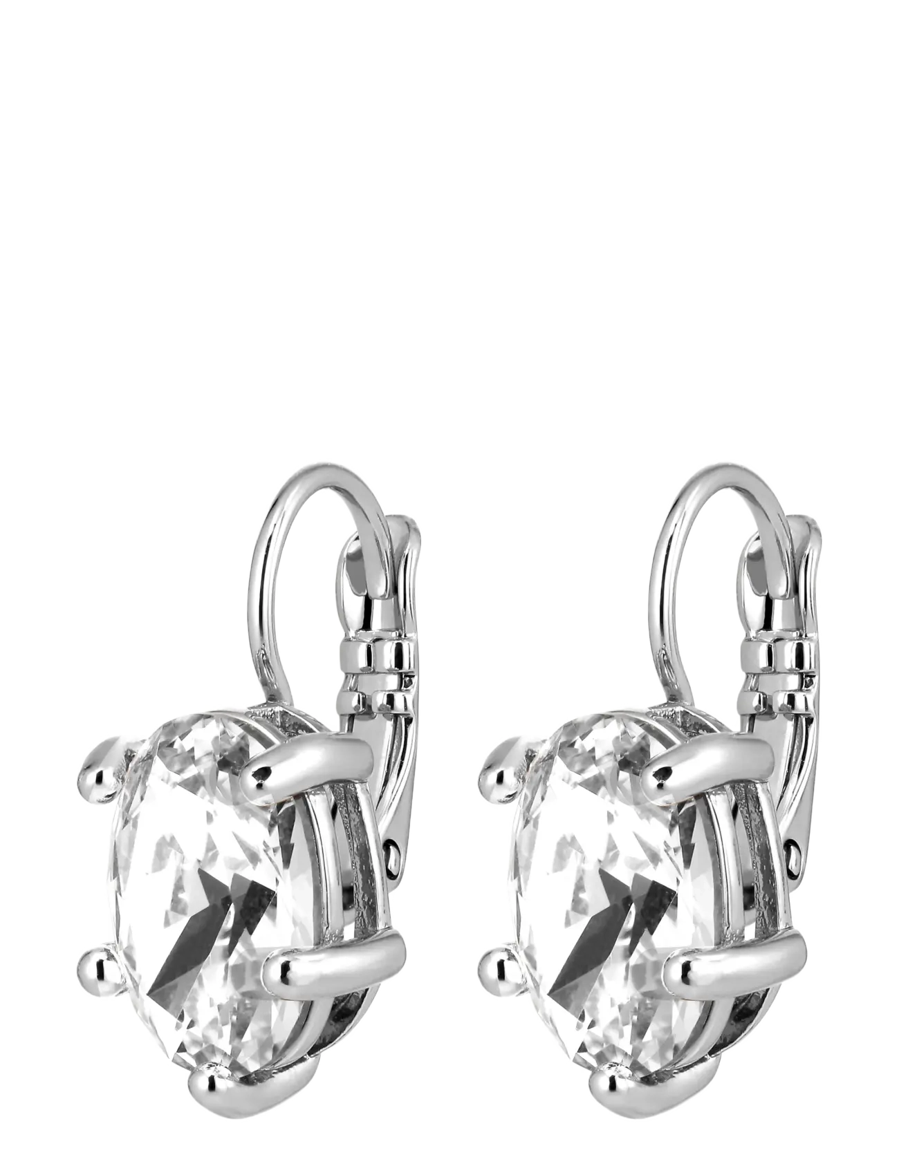 Dyrberg/Kern KRISTY SS CRYSTAL - Øreringe - WHITE / white