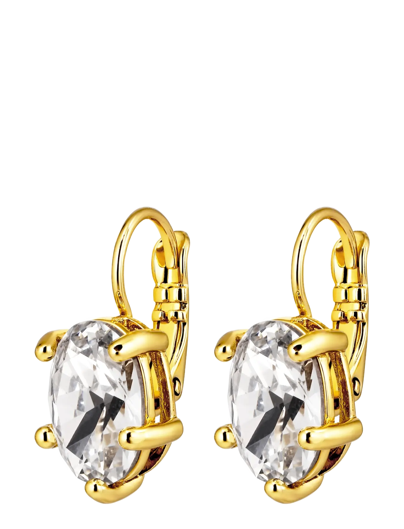 Dyrberg/Kern KRISTY SG CRYSTAL - Øreringe - WHITE / white
