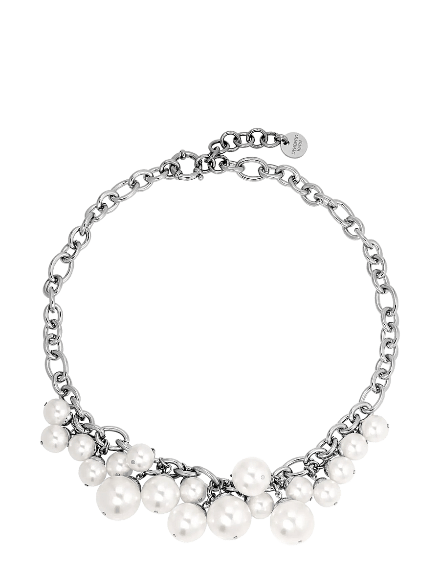 Dyrberg/Kern - CHANE SG WHITE PEARL - perlenketten - white - 1