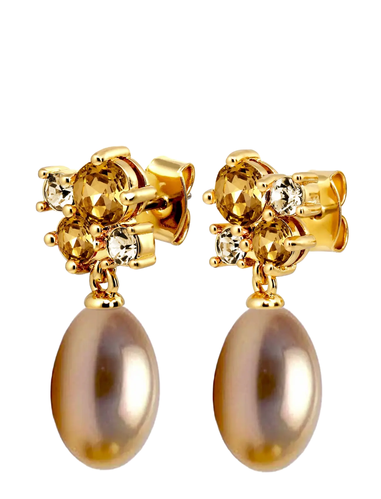 Dyrberg/Kern PETUN SG GOLDEN - Øreringe - GOLD / gold