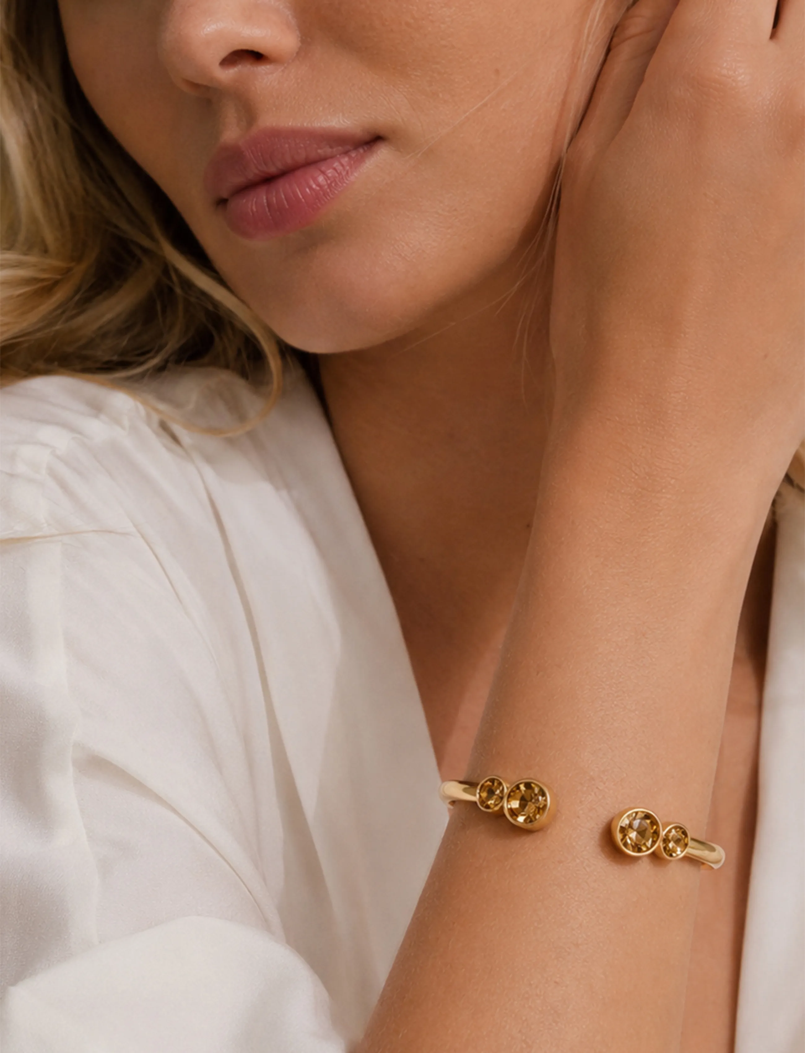Dyrberg/Kern - MATE SG GOLDEN - bangles - gold - 2