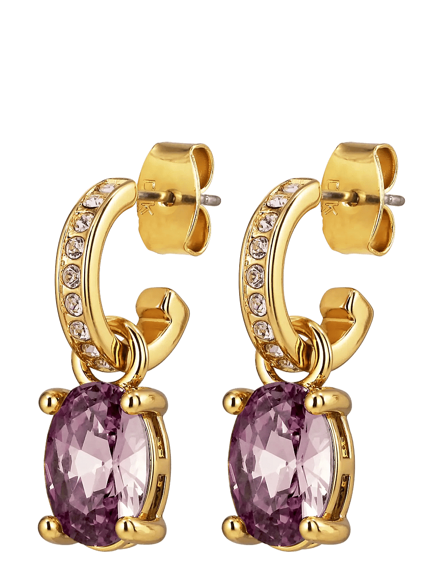 Dyrberg/Kern - SOLENE SG VINTAGE ROSE / GOLDEN - Øreringe med vedhæng - gold - 1