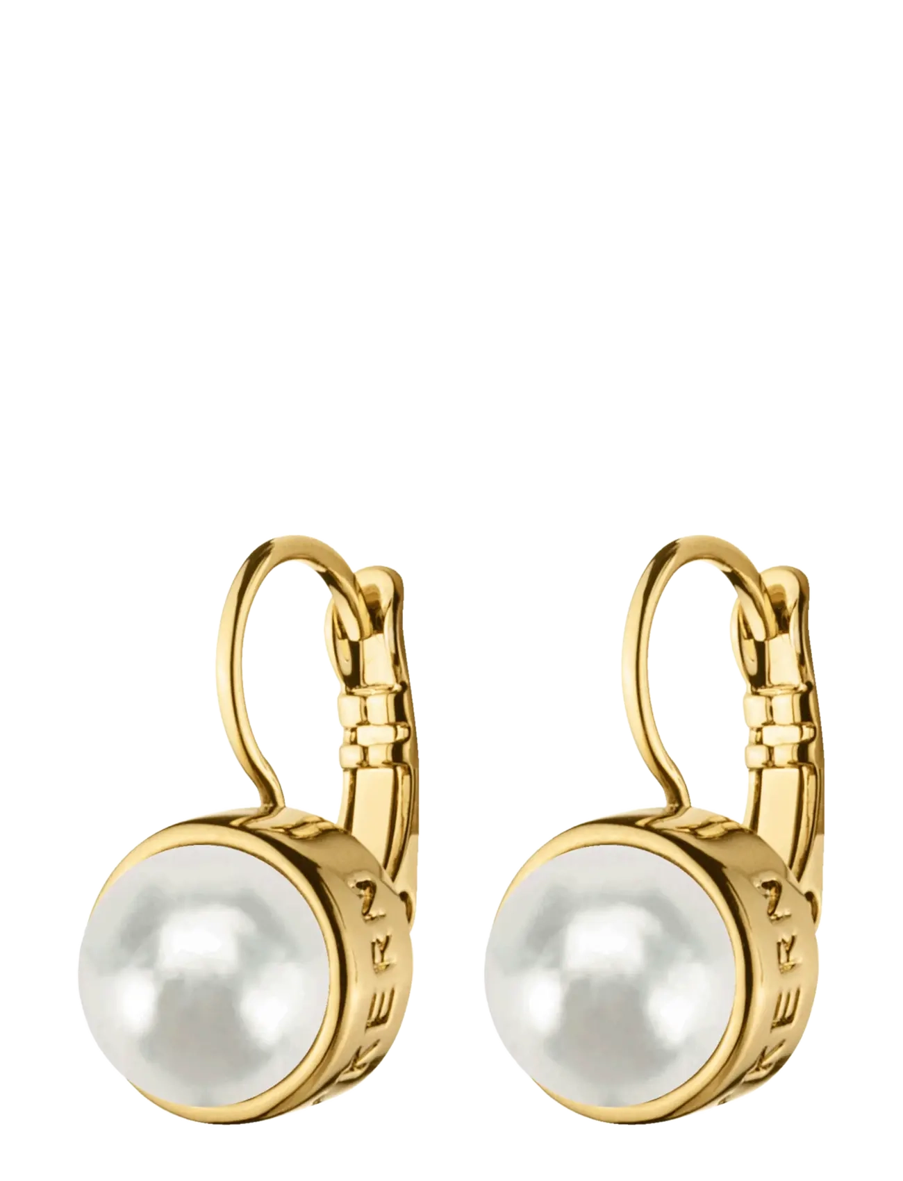 Dyrberg/Kern LOUISE SG WHITE PEARL - Øreringe - WHITE / white