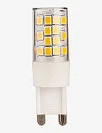e3 LED G9, C927, 320lm, 360dg, 3-step dæmpbar - CLEAR