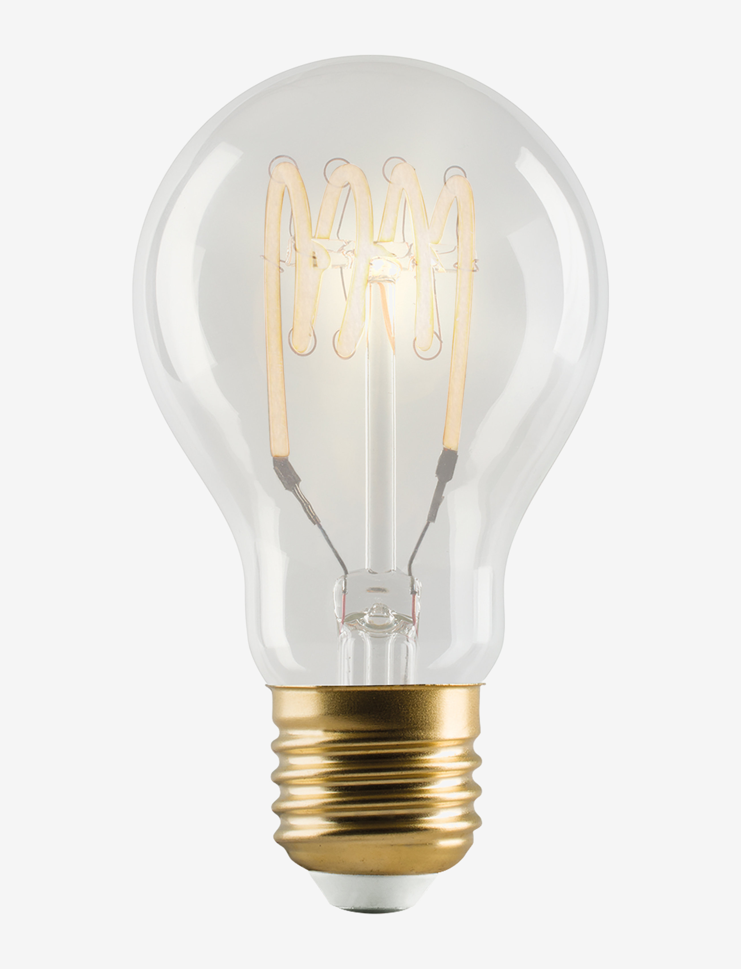 e3light E3 Led Vintage 922 H-Spiral Clear Dimmable, One Size, Nude, Belysning > Lyspærer, Unisex