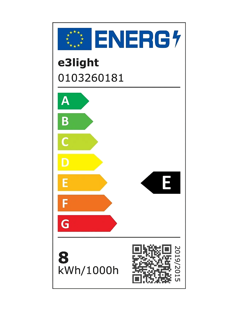e3light - e3 LED Proxima E27 920-927 Topmirror WarmDimm - hämardatav - silver - 1