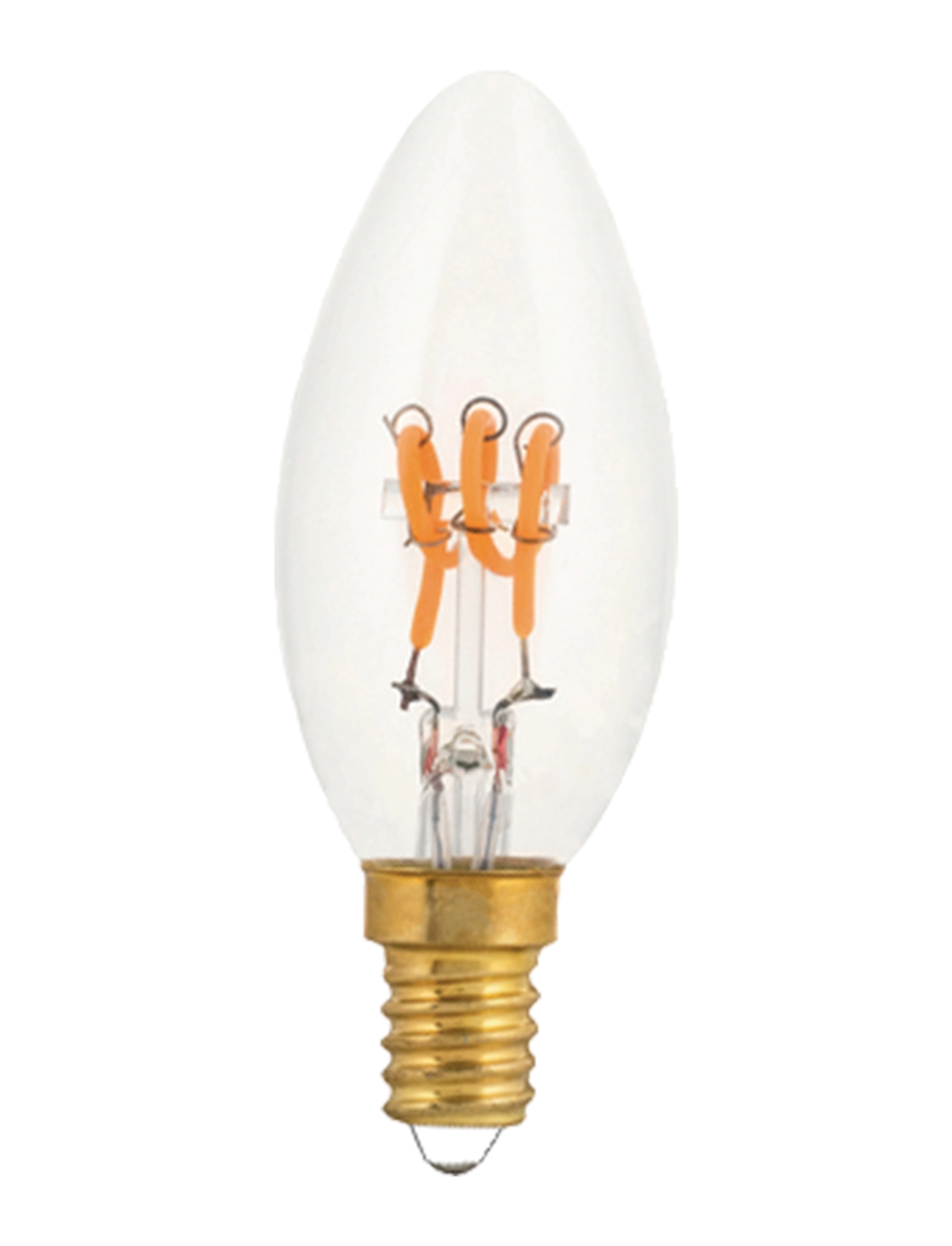e3light e3 LED Vintage B35 E14 922 Spiral Clear Dimmable - Glühbirnen - CLEAR / undefined