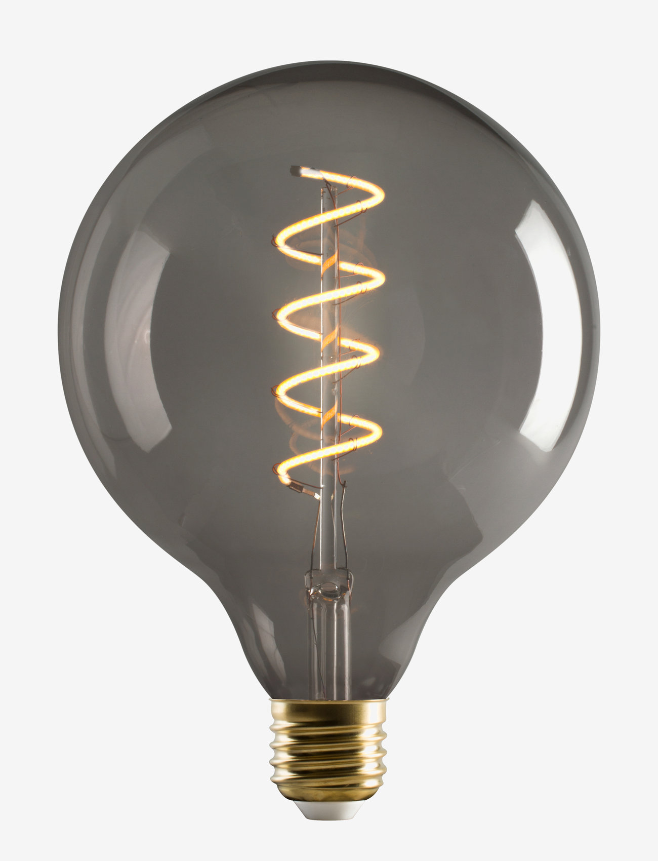 e3light e3 LED Vintage G125 E27 922 Spiral Smoked Dimmable - Glühbirnen - SMOKED / grey