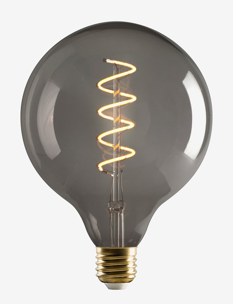 e3light - e3 LED Vintage G125 E27 922 Spiral Smoked Dimmable - smoked - 0