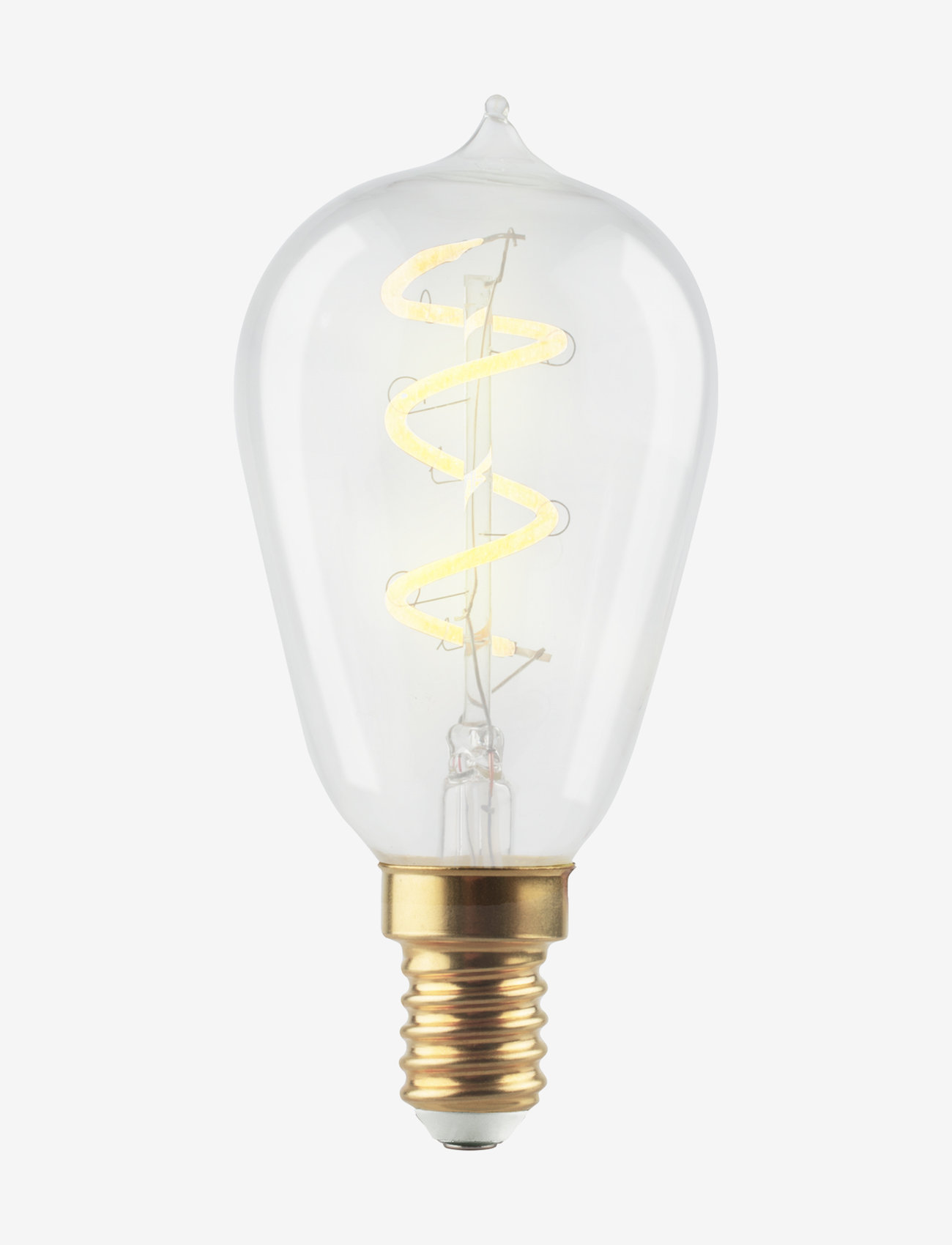 e3light e3 LED Vintage ST45 E14 922 Spiral Clear Dimmable - Glühbirnen - CLEAR / undefined