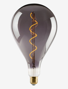 e3 LED Vintage 922 Spiral Smoked Dimmable, e3light