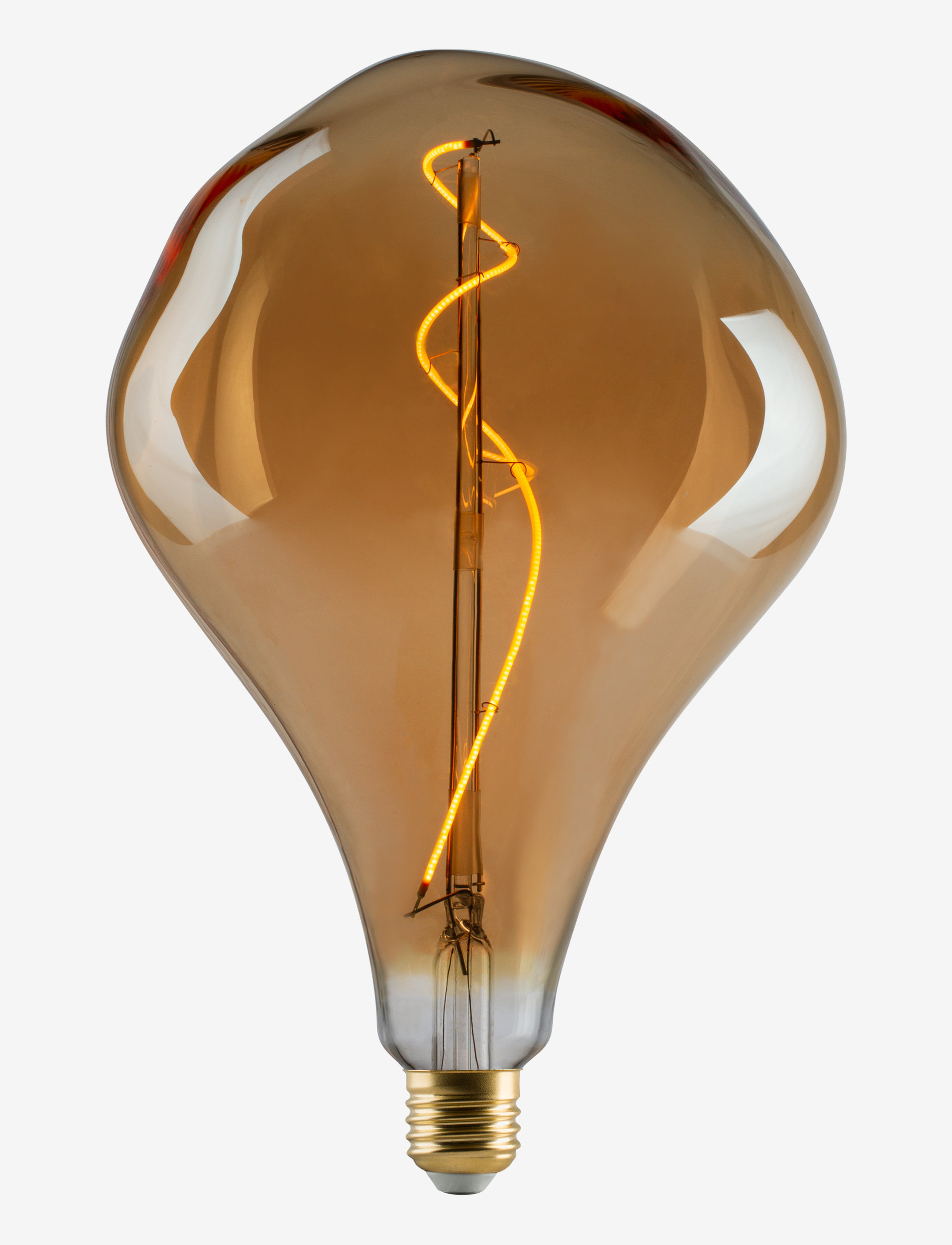 e3light E3 Led Vintage Ar165 920 Cri90 Spiral Golden Dimmable, One Size, Lighting, Gold - Lighting Bulbs, Homeware