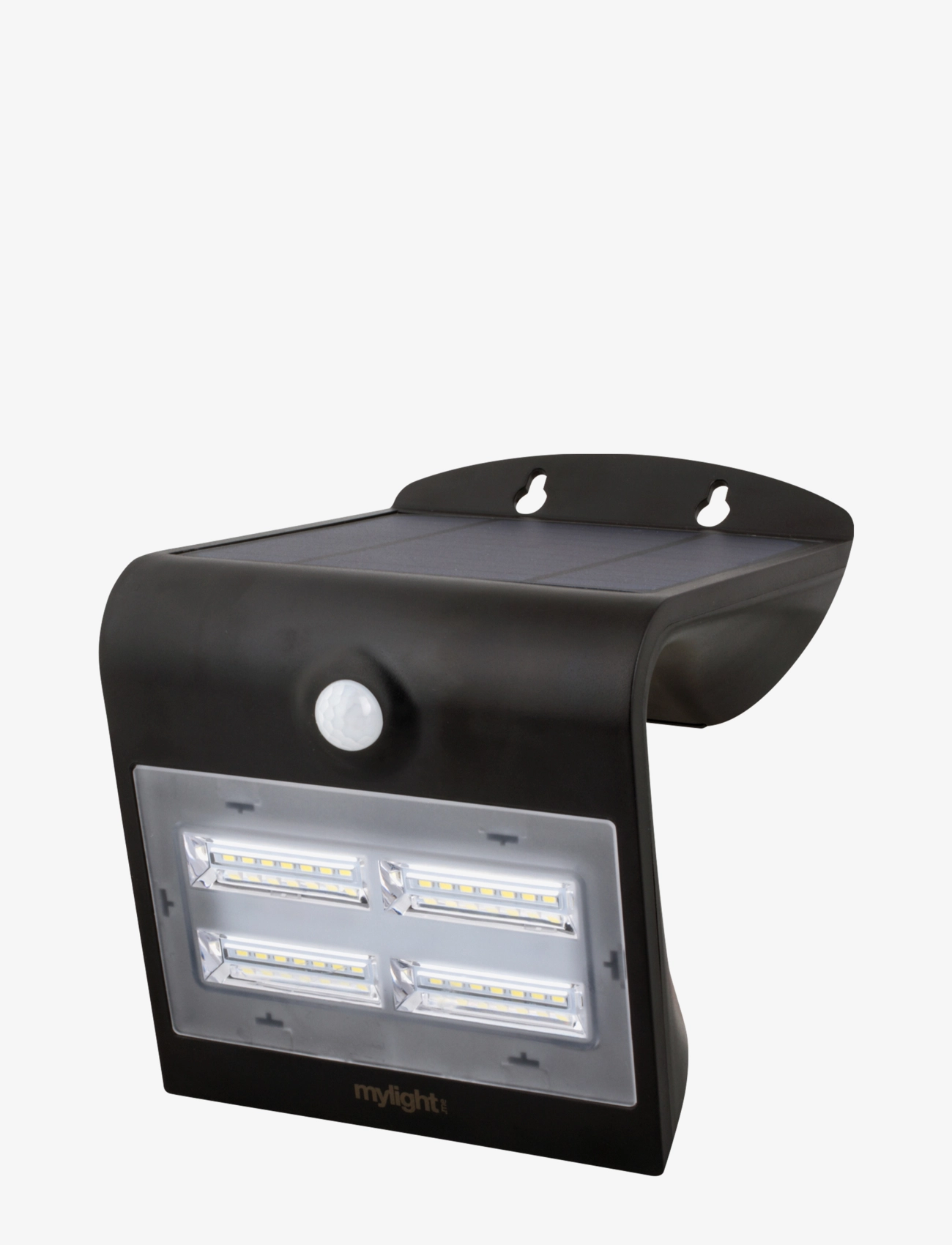 e3light - MYLIGHT.ME Wall Light 03 LED Solar  Sensor Lamp IP65 - außenwandleuchten - clear - 1