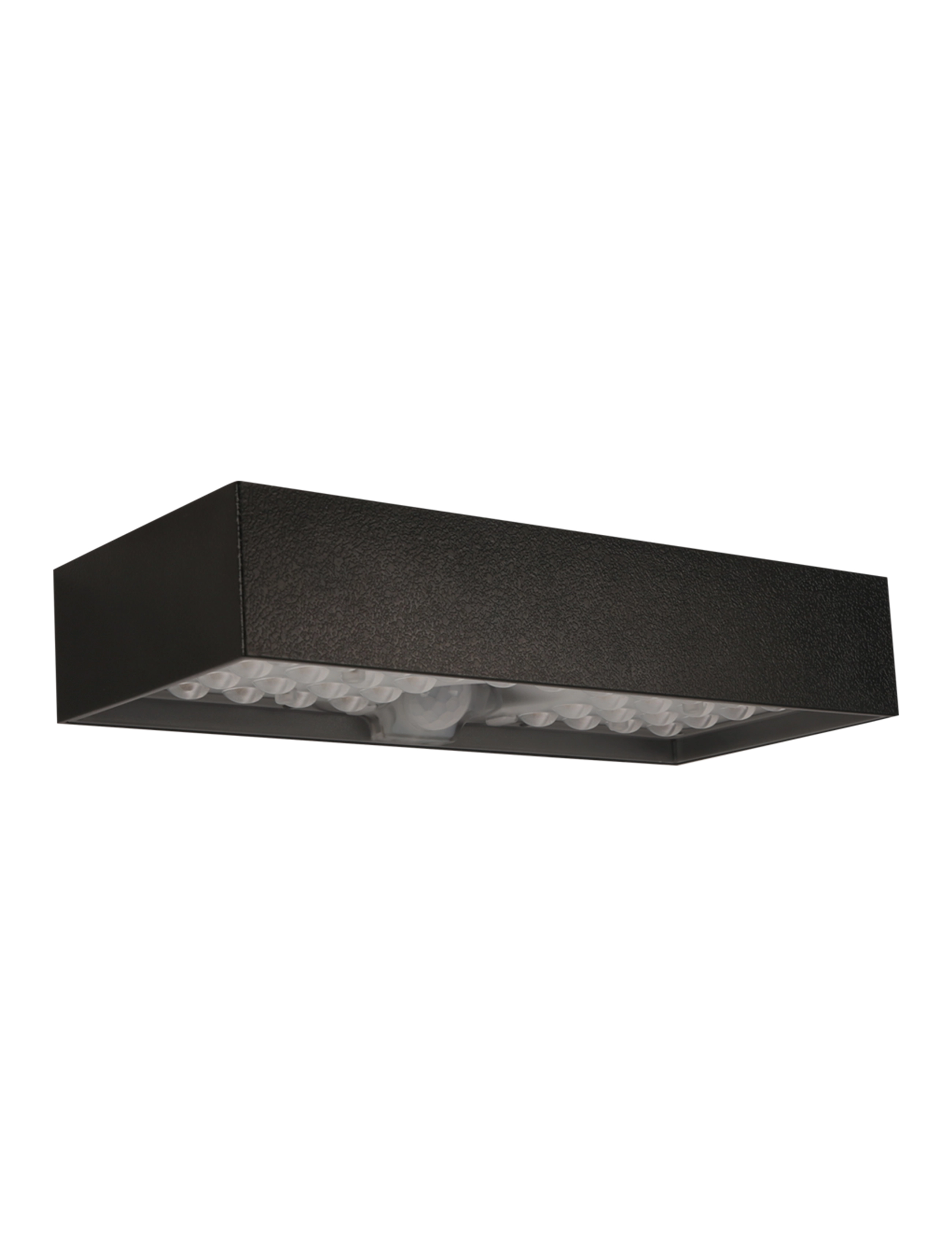 e3light Mylight.me Wall Light 06 Led Solcelle Sensor Lampe Ip65, Udendørs væglampe, Sort, Str: 23X 4.3X 9.7CM