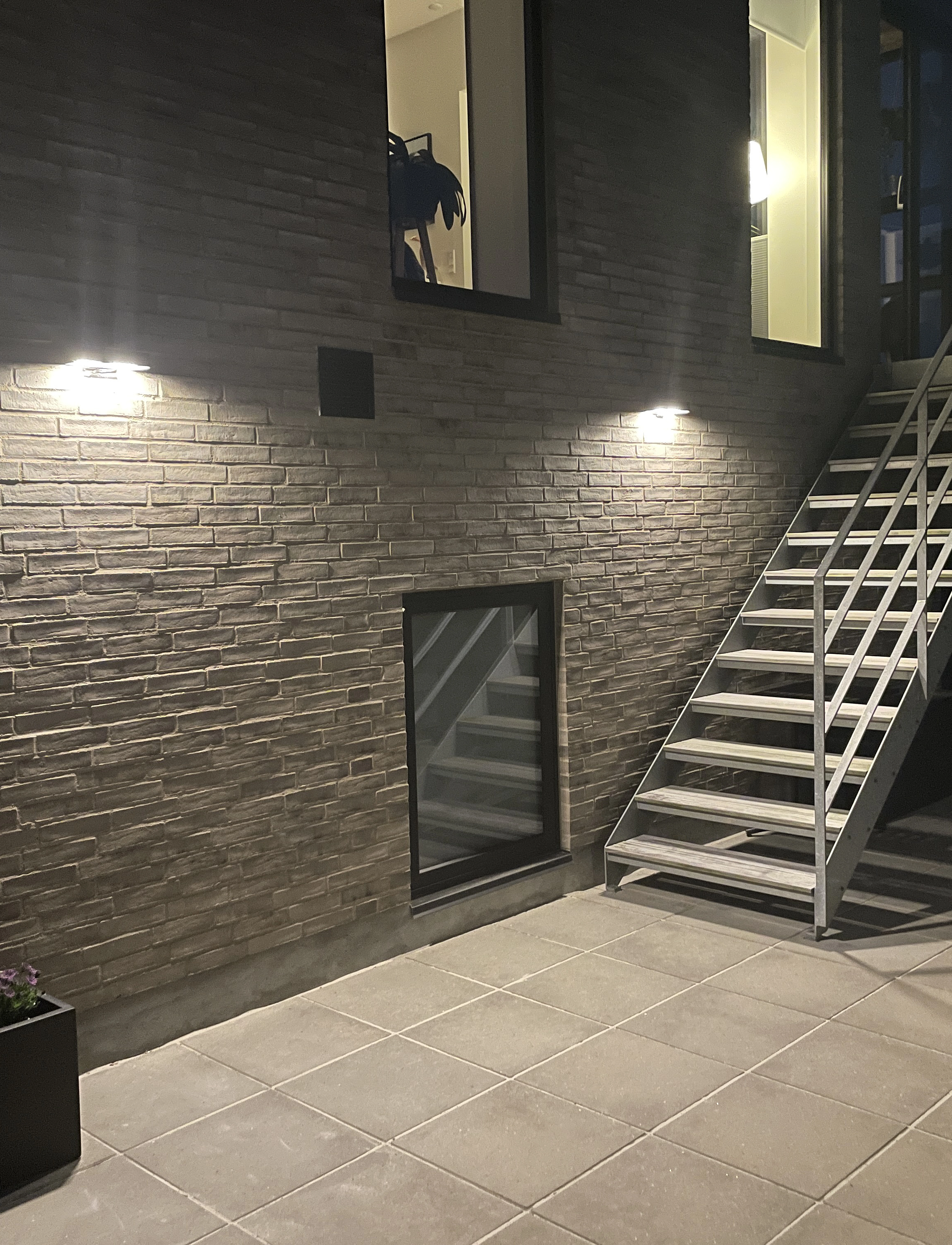 e3light - MYLIGHT.ME Wall Light 06 LED Solar  Sensor Lamp IP65 - ulkoseinävalaisimet - clear - 5