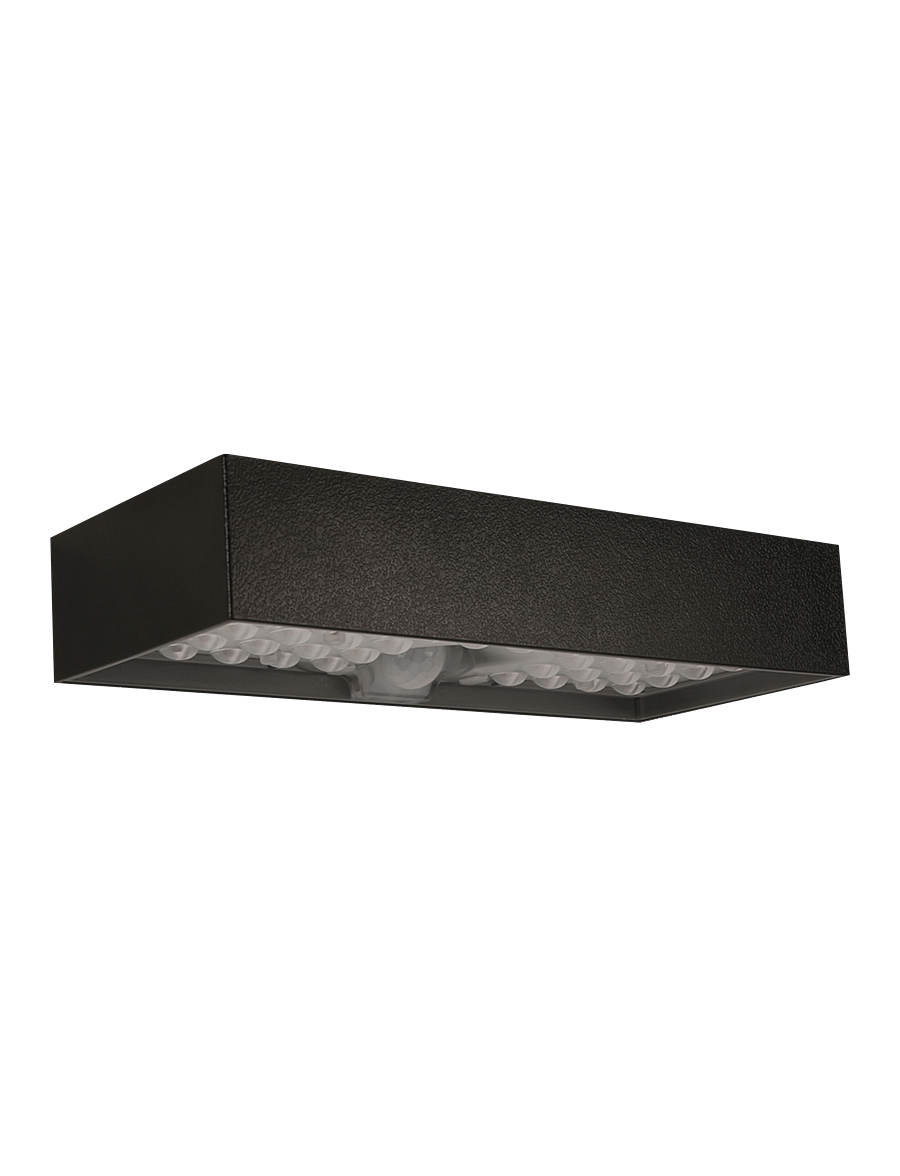 e3light - MYLIGHT.ME Wall Light 06 LED Solar Sensor Lamp IP65 - außenwandleuchten - clear - 4