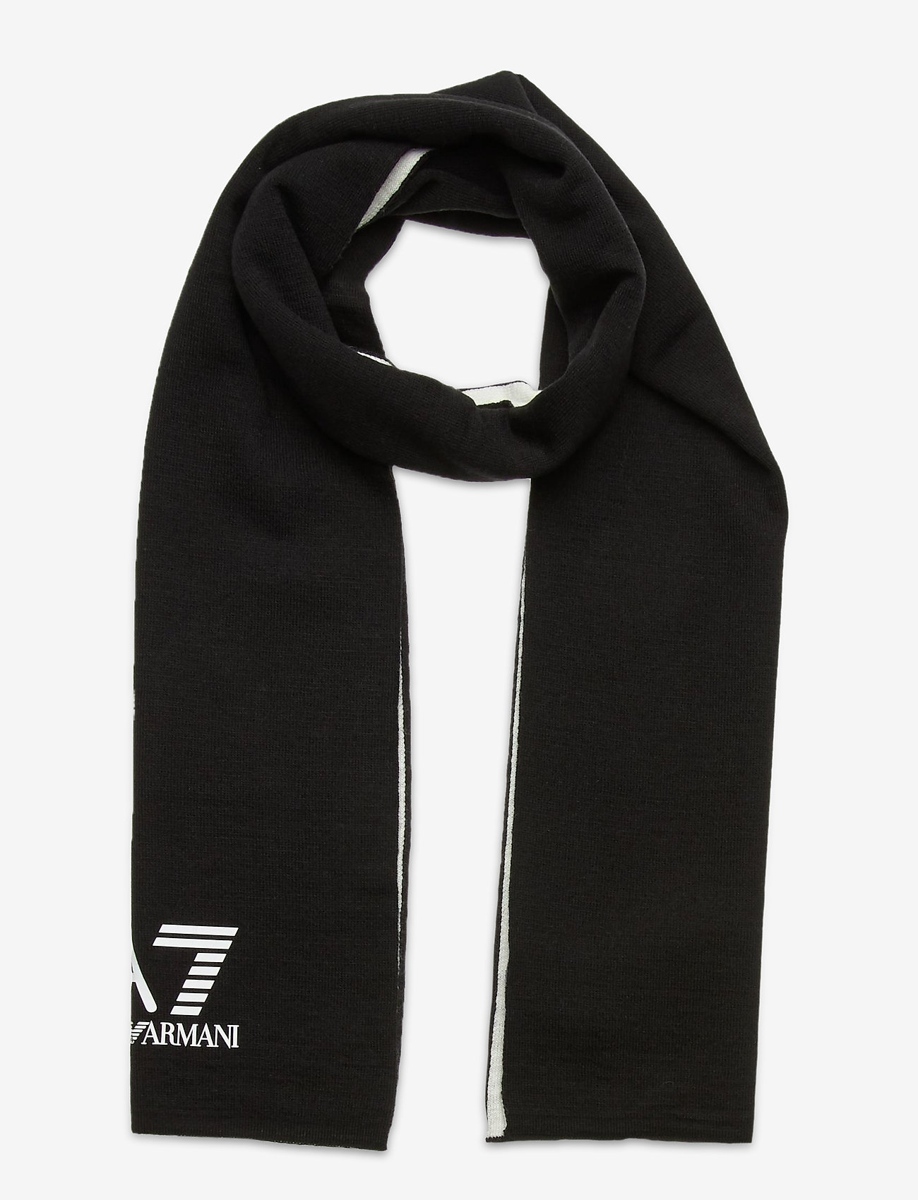 EA7 - SCARF - black/white - 0