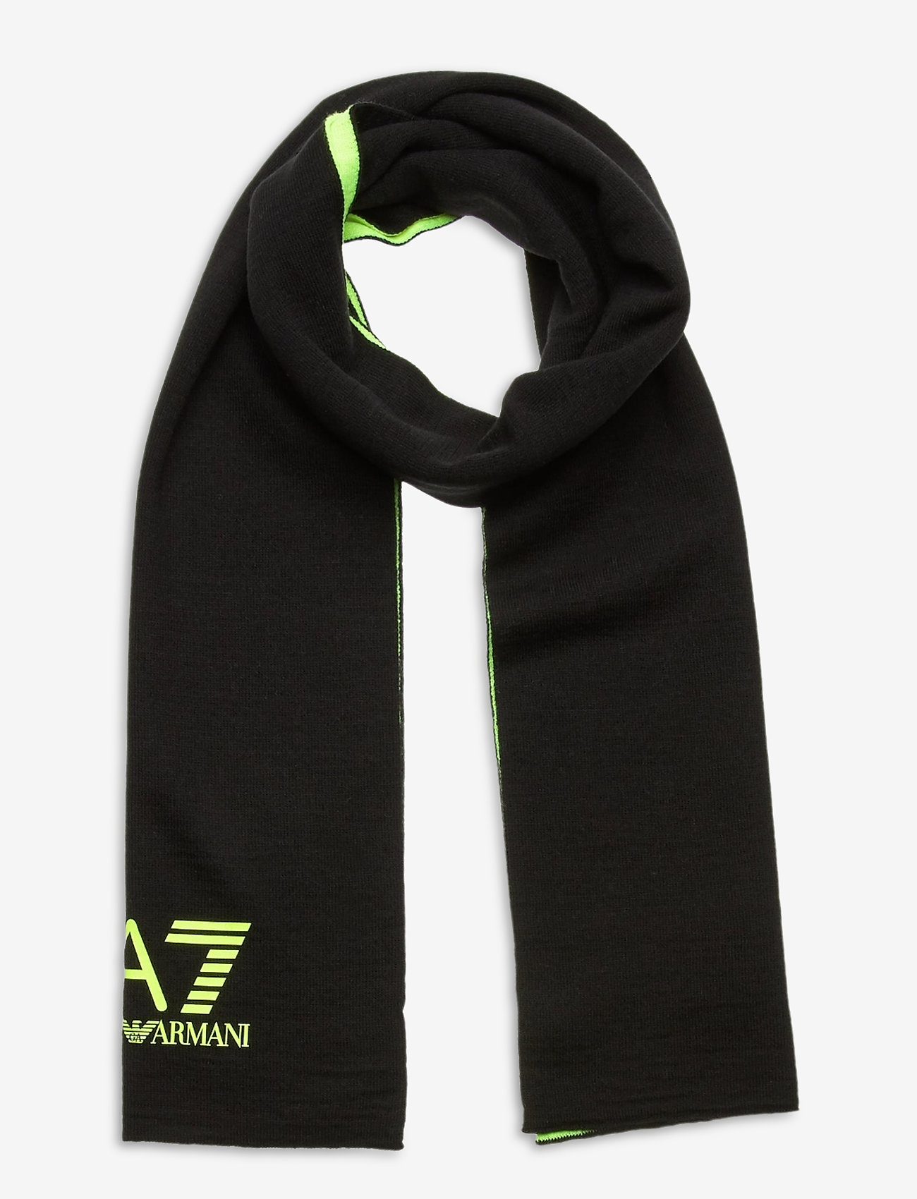 SCARF - BLACK/YELLOW FLUO