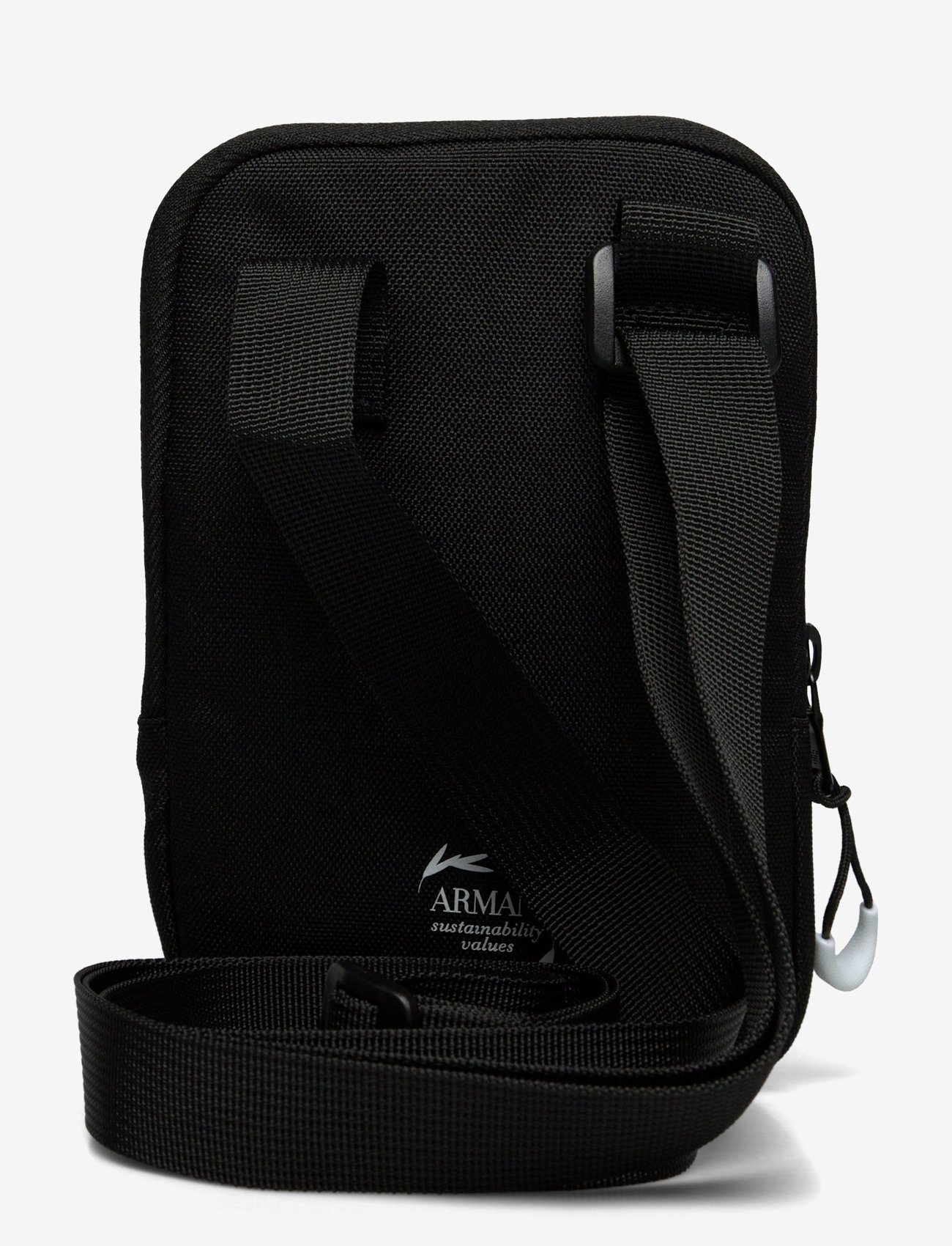 EA7 - SHOULDER BAG - skuldertasker - black/white logo - 1