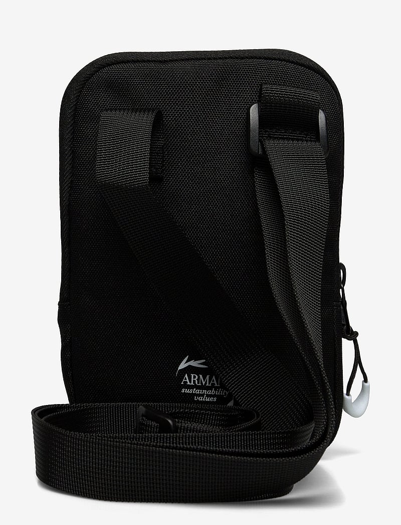 EA7 - SHOULDER BAG - skuldertasker - black/white logo - 1