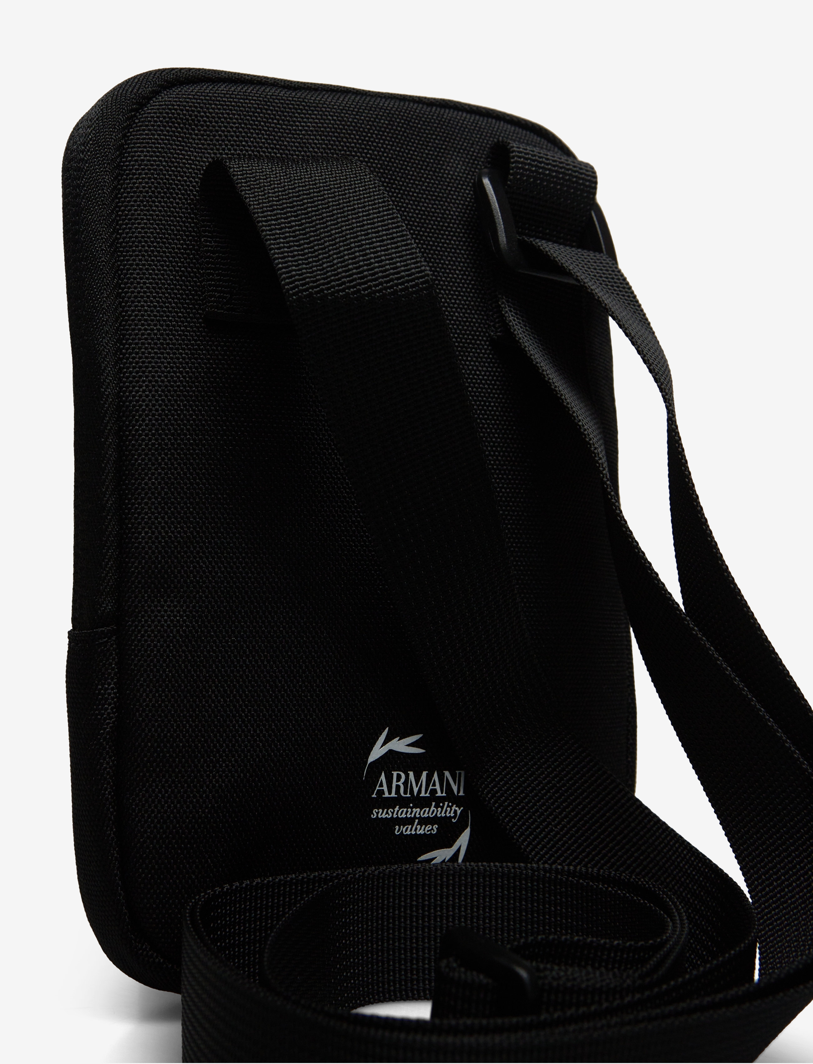 EA7 - SHOULDER BAG - sport - black/white logo - 3