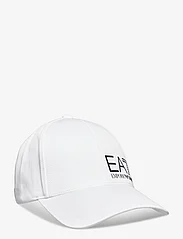EA7 - CAPS - kepurės su snapeliu - 11511-white/black - 0