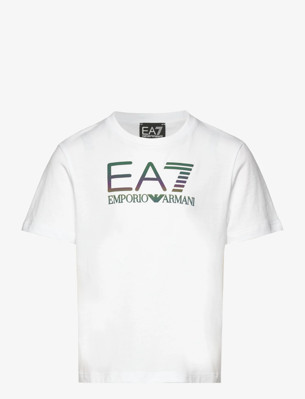 EA7 - T-SHIRT - marškinėliai trumpomis rankovėmis - 1100-white - 0
