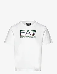 EA7 - T-SHIRT - kortermede t-skjorter - 1100-white - 0
