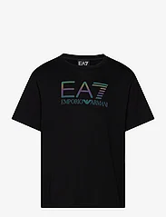 EA7 - T-SHIRT - marškinėliai trumpomis rankovėmis - 1200-black - 0