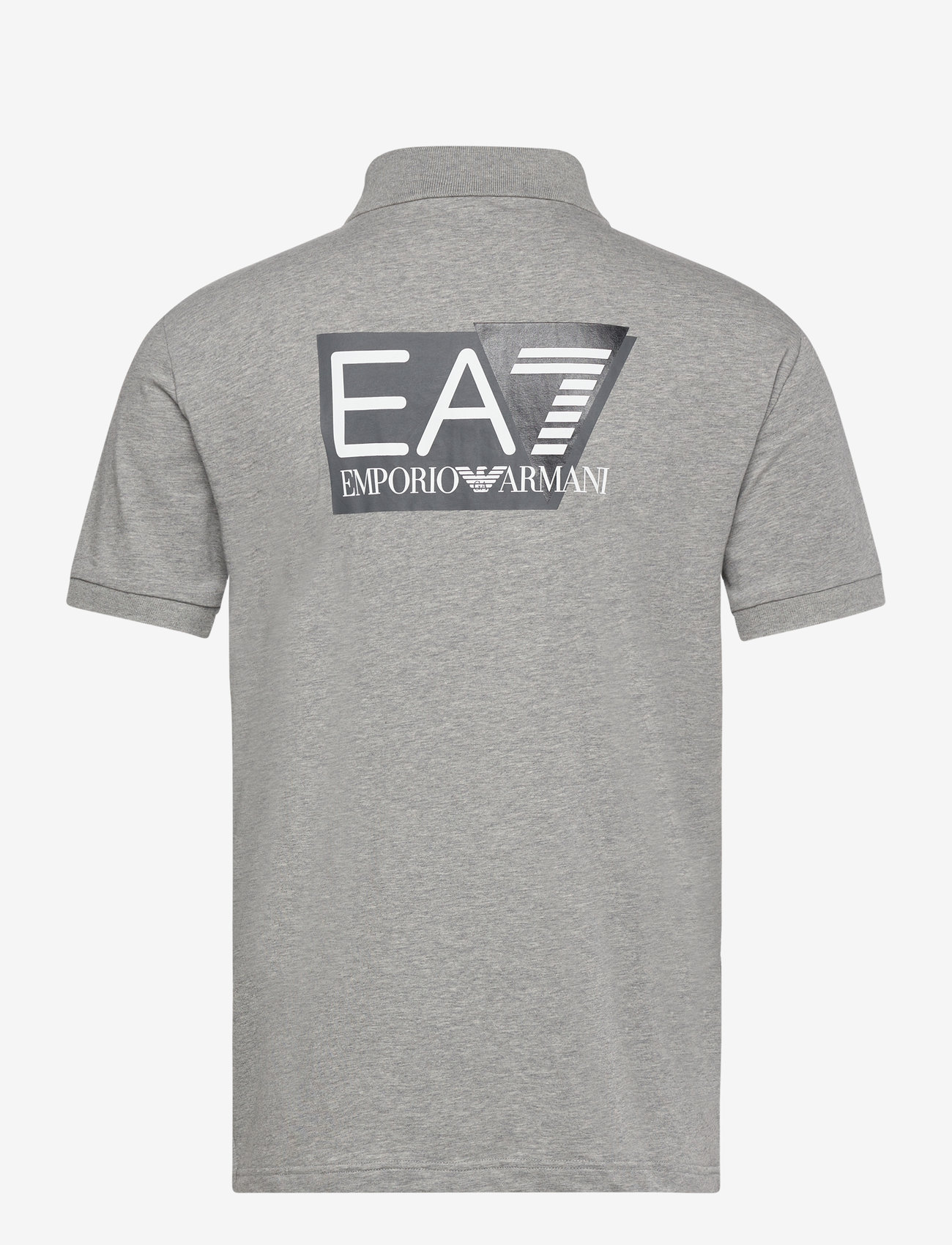 EA7 - POLO - med.grey mel - 1