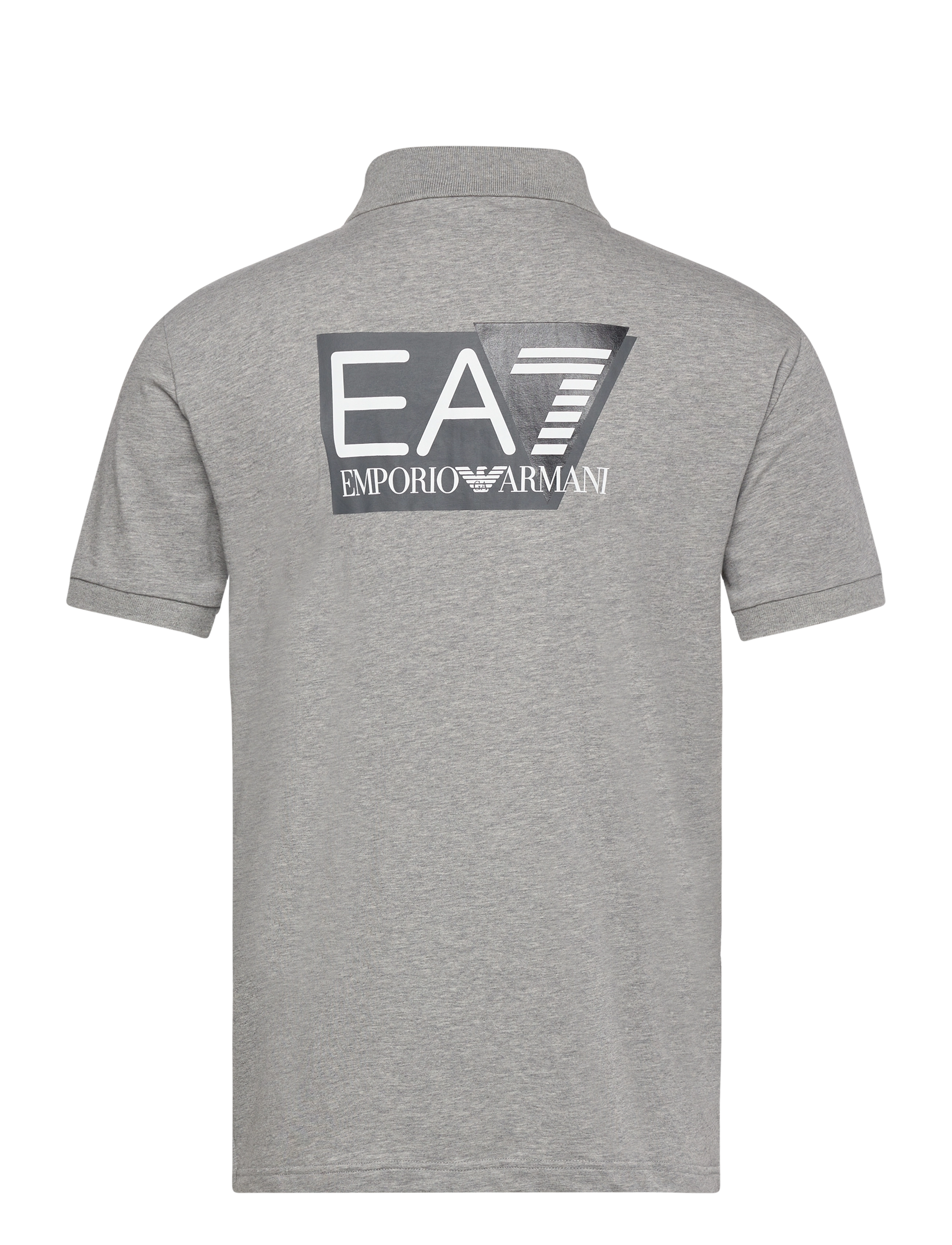 EA7 - POLO - med.grey mel - 1