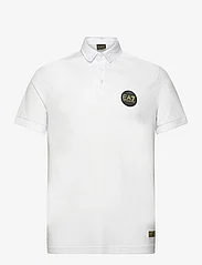 EA7 - POLO - kortärmade pikéer - white - 0