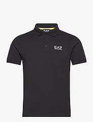 EA7 - POLO - polo marškinėliai trumpomis rankovėmis - black - 0