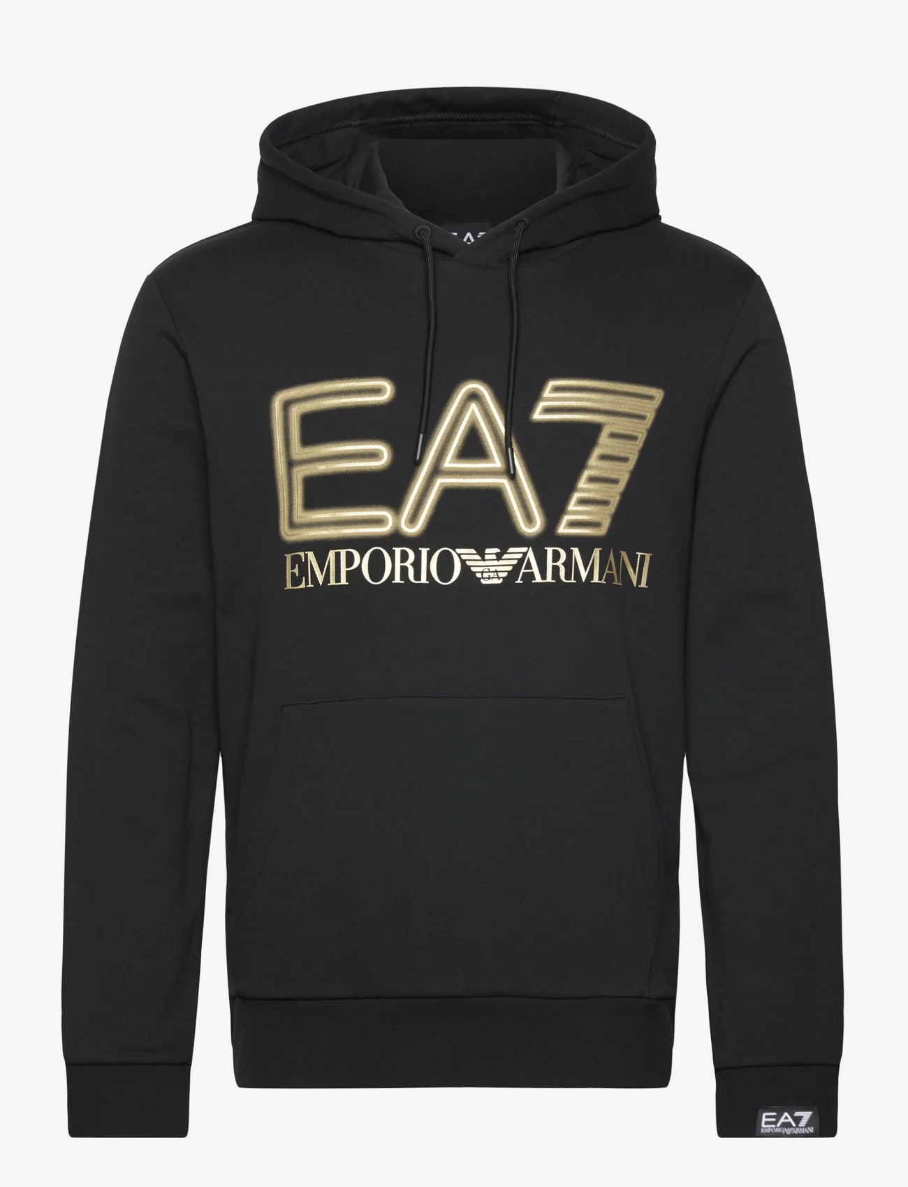 EA7 - SWEATSHIRTS - džemperi ar kapuci - black - 0